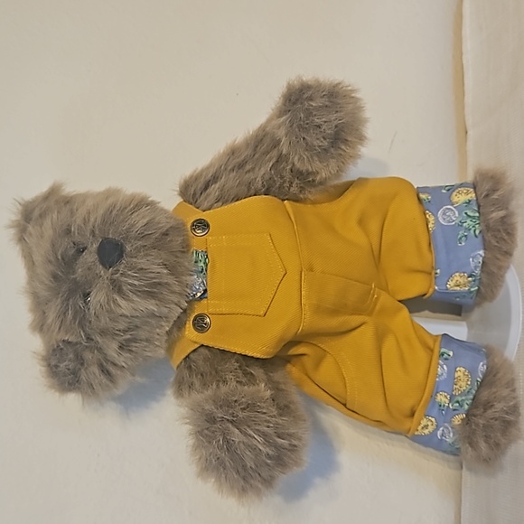 Ashton-Drake 1996 Vintage Plush Teddy Bear with Stand - Picture 5 of 8